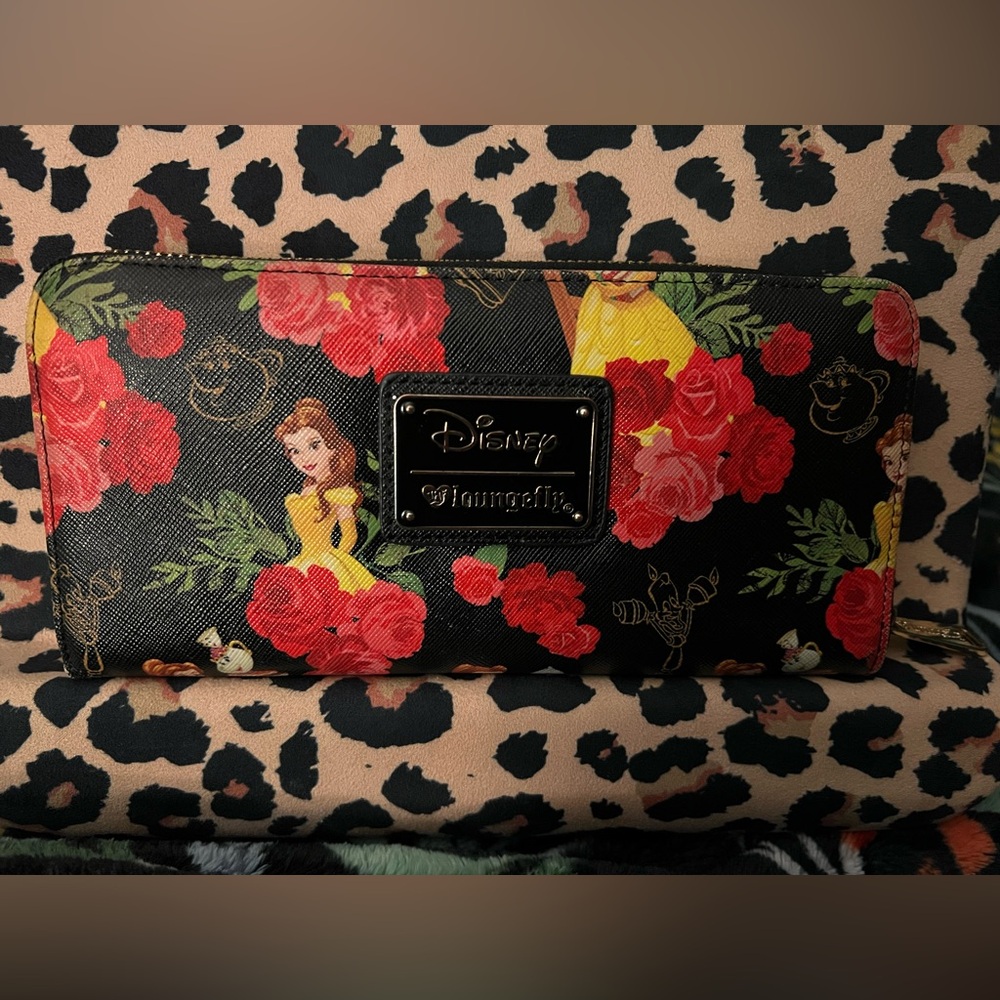 Loungefly Beauty and the Beast Disney Wallet - Picture 2 of 12